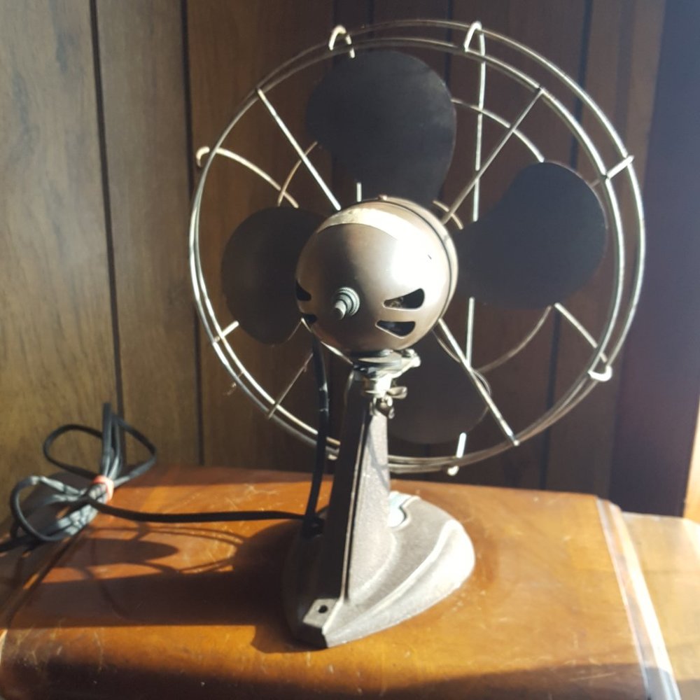 Vintage Antique Art Deco Electric Fan Not Working - Picture 7 of 8